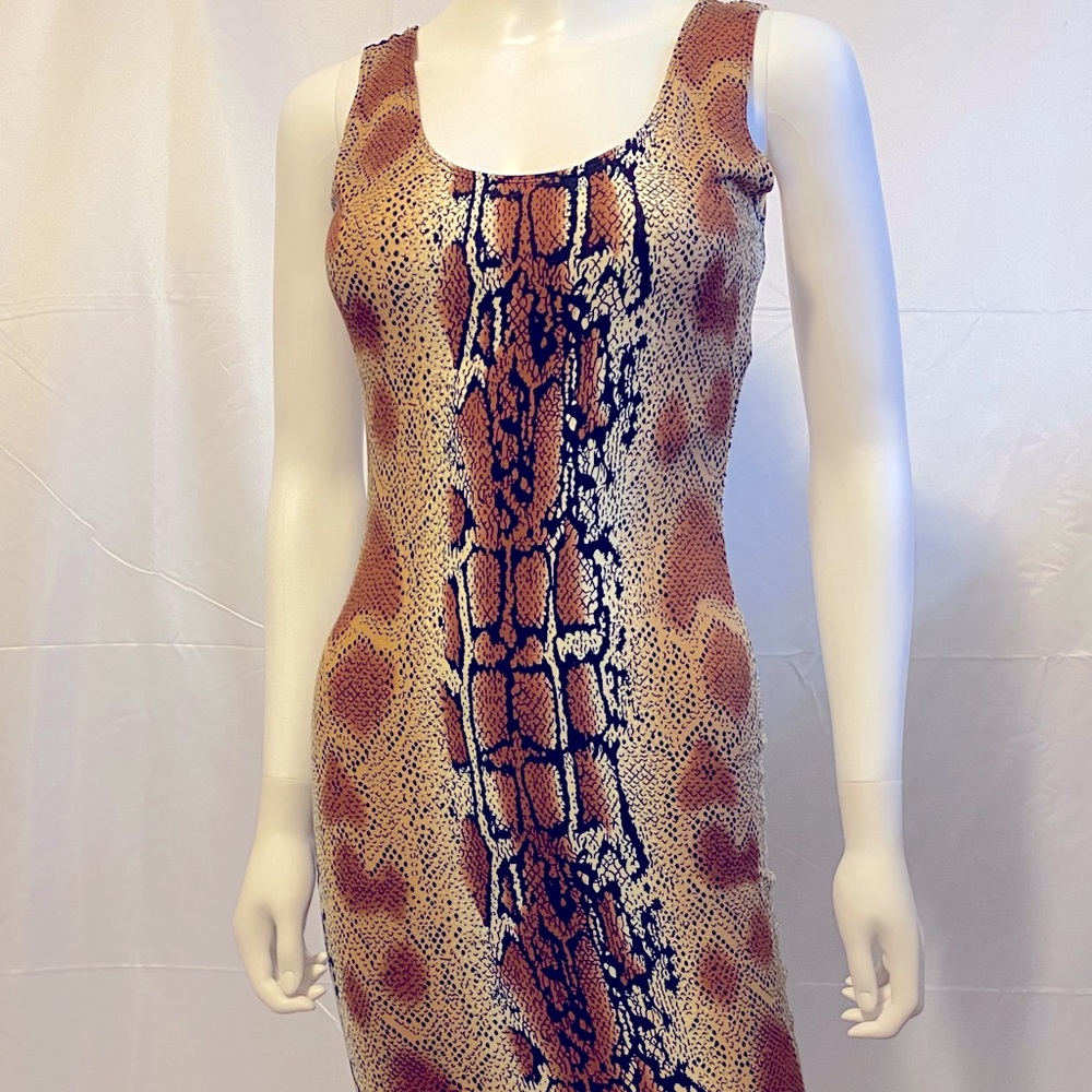 Love J Snake Print Dress